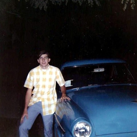 R.P. “Rick” Heinz in 1967 with his “54 Ford